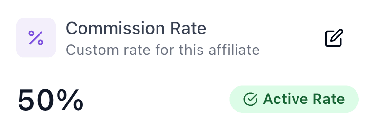 Payment options interface