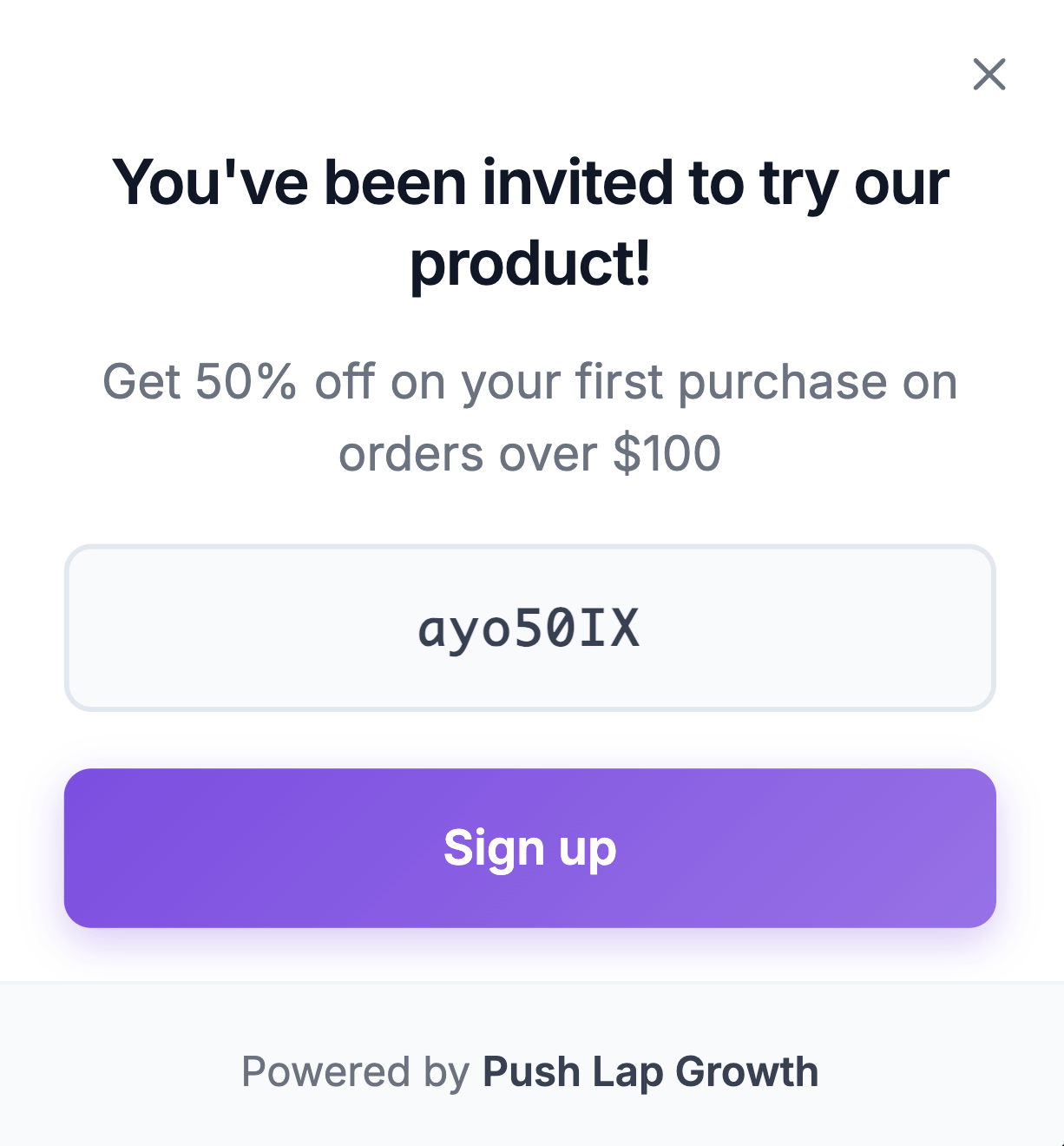 User management dashboard
